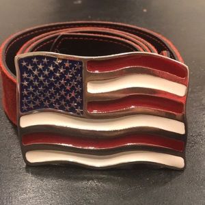 American flag belt